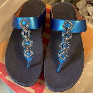 Fitflop Fino Sparkle Toe-Thongs